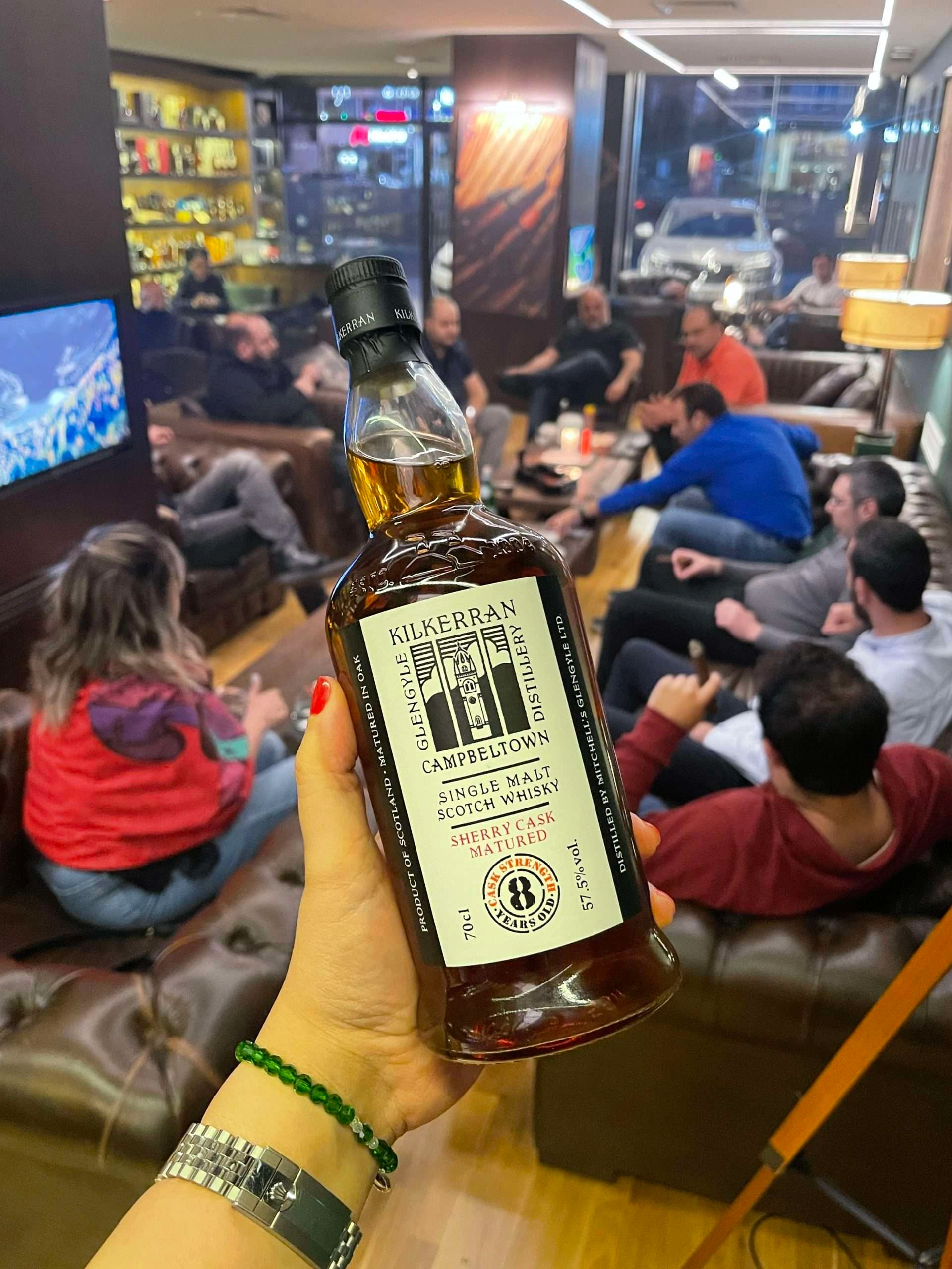 Kilkerran Sherry Cask Whisky Tasting at Club Mareva Beirut with the Mareva Malt Mavericks